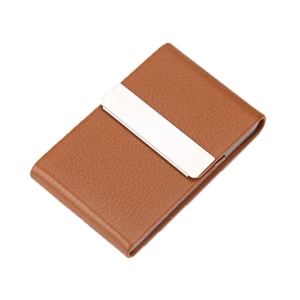 PU Leather Cigarette Business Card Case