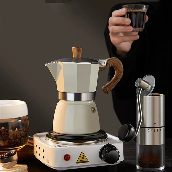 6PCS Portable MOKA Pot Coffee Maker