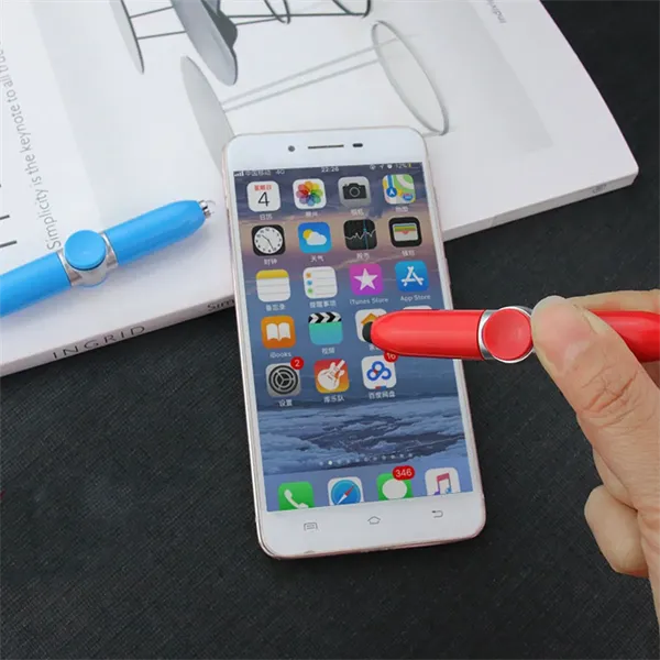 Stylus Finger Gyro Spinner Ballpoint Pen