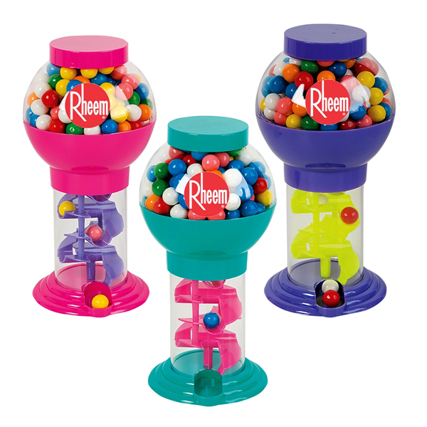 9-3/4" Spiral Gumball Machine