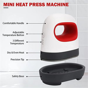 Mini shoe T-shirt printing stamping hot sublimation machine