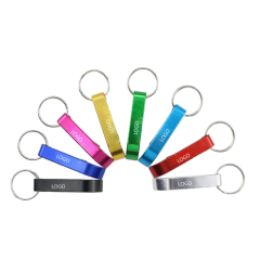 Aluminum Alloy Bottle Opener Key Chain