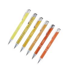 Press Type Aluminum Ballpoint Pen