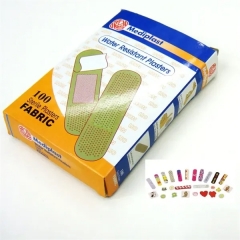 25 pcs Bandages with Paper Box Custom Imprint