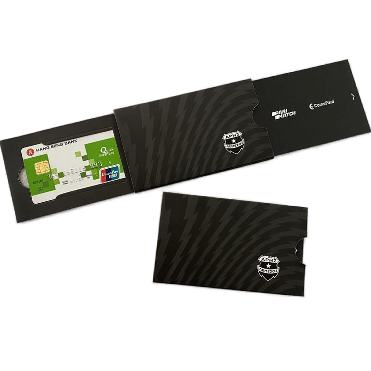 Push Slider Card Sleeve