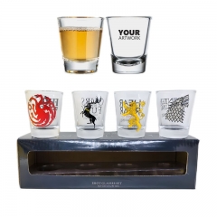 1.5 oz Shot Glasses 4 PK Set