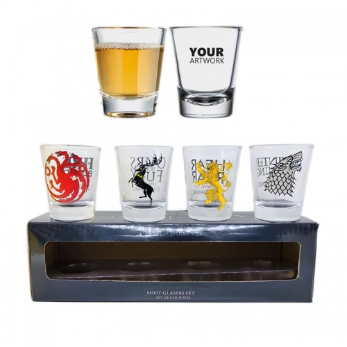 1.5 oz Shot Glasses 4 PK Set