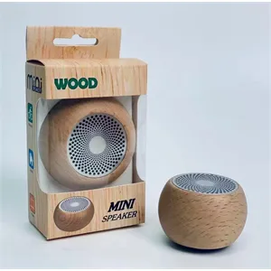 Mini Wooden Bluetooth Speaker