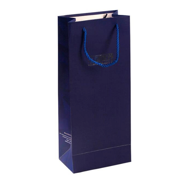 1-Bottle Wine Craft Paper Bags