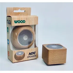 Mini Wooden Bluetooth Speaker