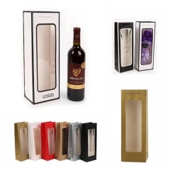 Kraft Paper Wine Bags