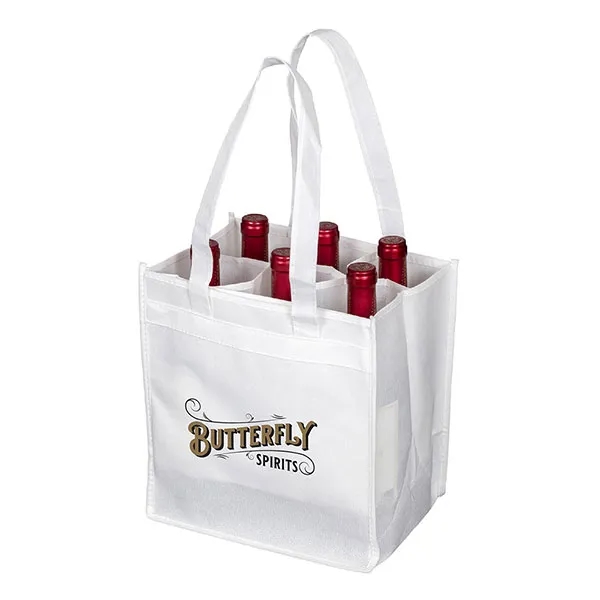 6 Bottle Wine Tote Bag