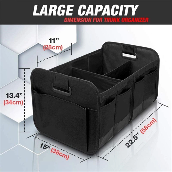 Foldable Trunk Storage Organizer