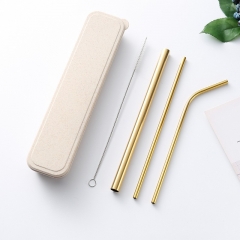 Reusable Straw Set With Case