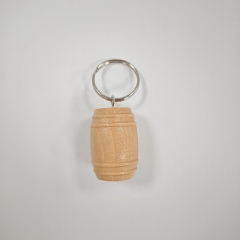 Wine Cork-shaped Keychain