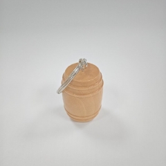 Wine Cork-shaped Keychain