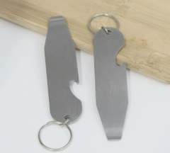 Stainless steel beer opener