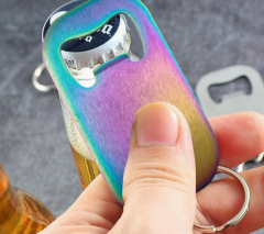 Keychain beer opener