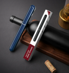 Pneumatic wine bottle opener