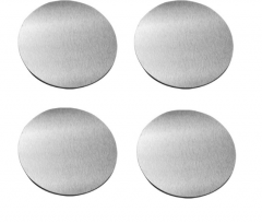        Round stainless steel coaster