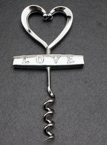 Heart LOVE wine bottle opener