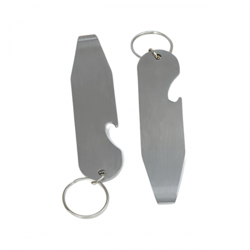 Stainless steel beer opener