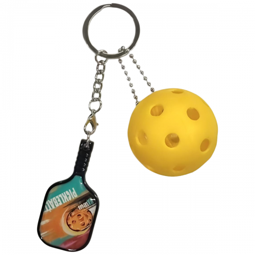 Miniature Pickleball Keychains