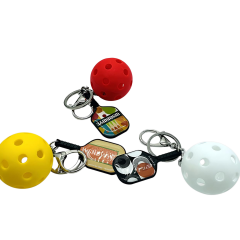 Miniature Pickleball Keychains