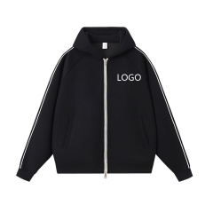 Pickleball-themed Zip-Up Hoodie