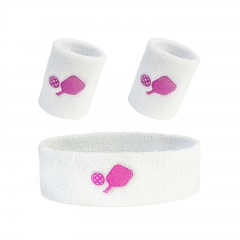 Pickleball wrist guard headscarf set