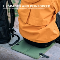 Foldable seat cushion