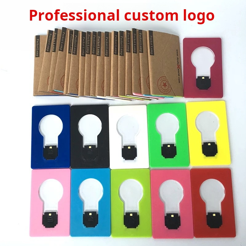 Card light led night bulb