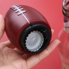 Rugby-shaped Bottle Opener