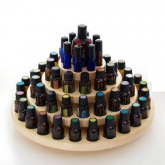 Essential Oil Wooden Storage Carousel