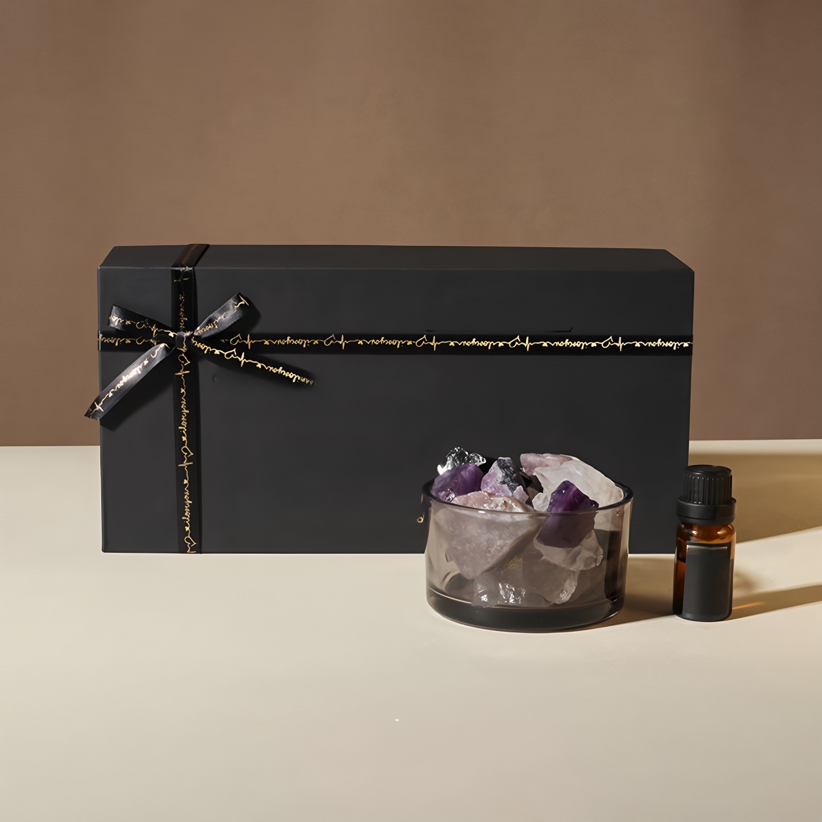 Crystal Stone Aromatherapy Essential Oil Diffuser